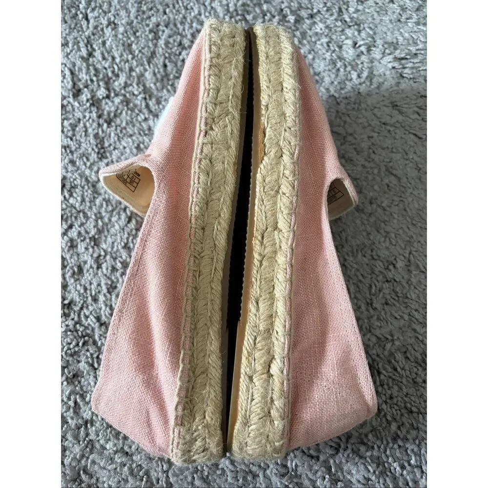 Soludos Ciao Bella Smoking Slipper Espadrilles Size 10